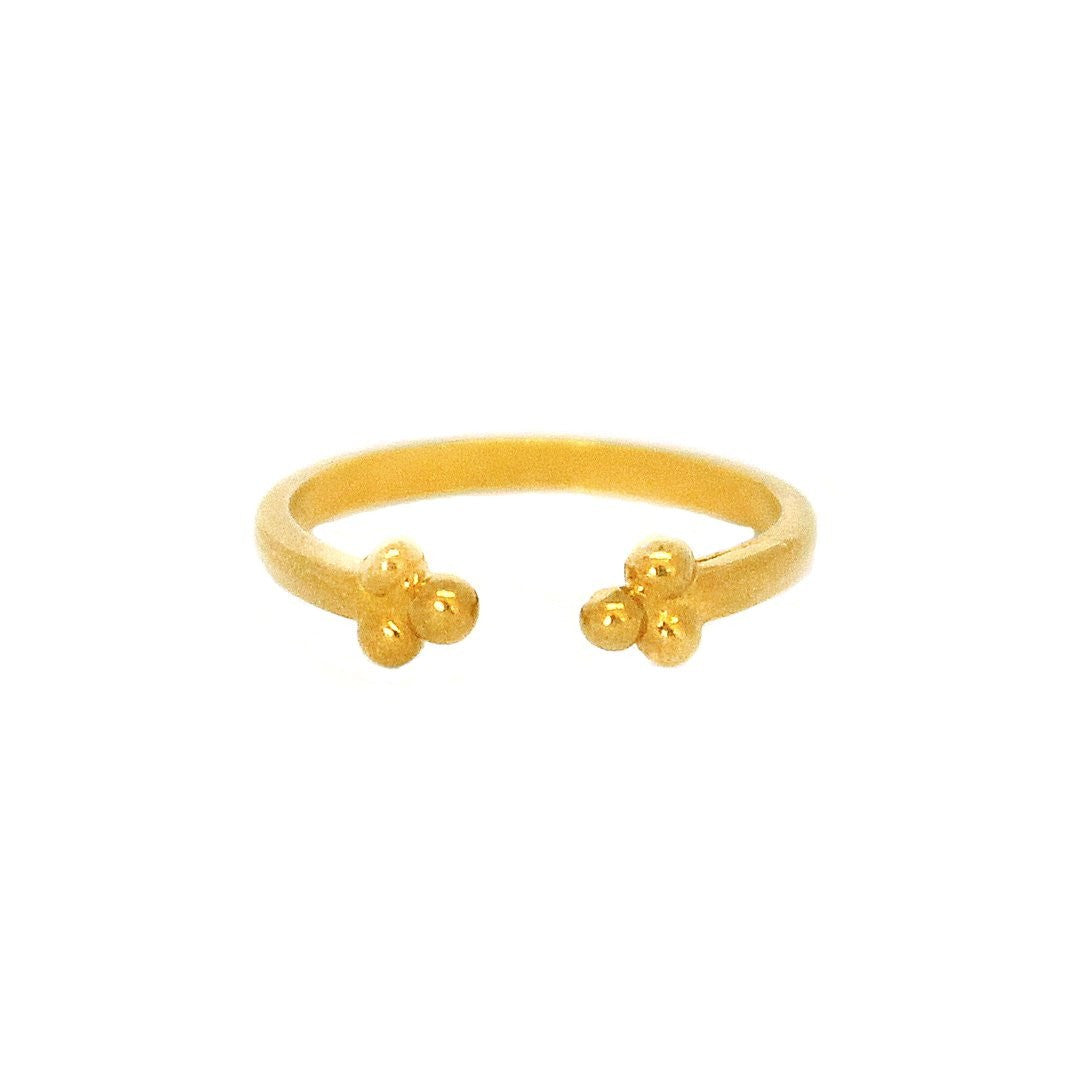 Middie Gold Slave Ring