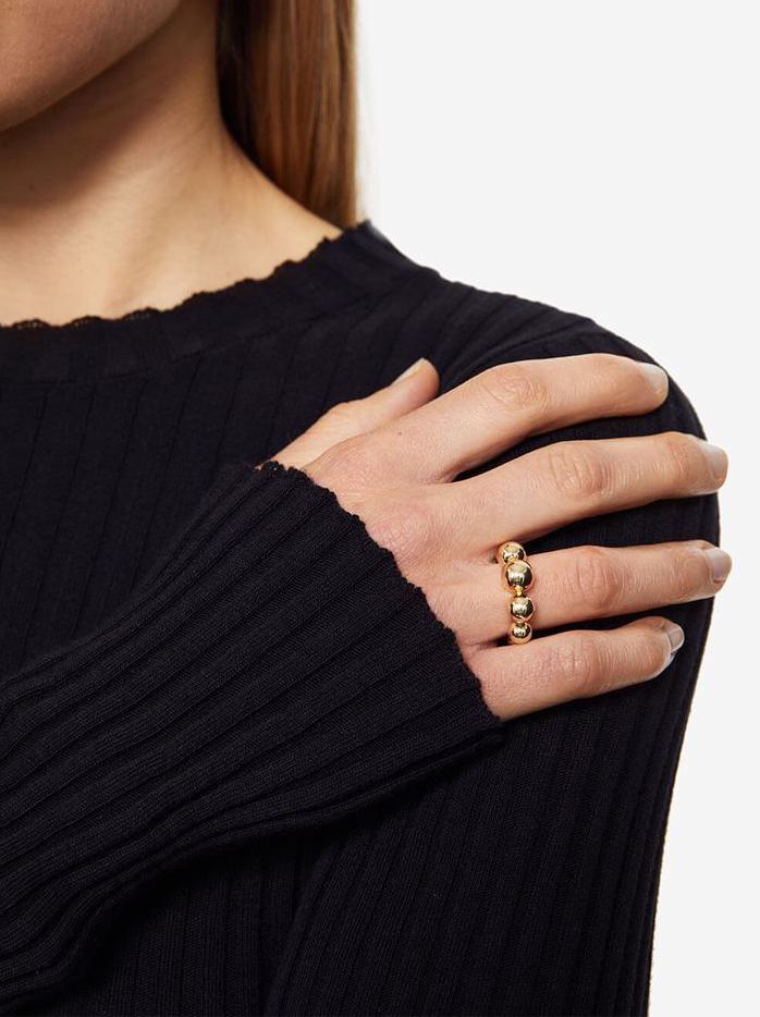 14K gold Dome ring