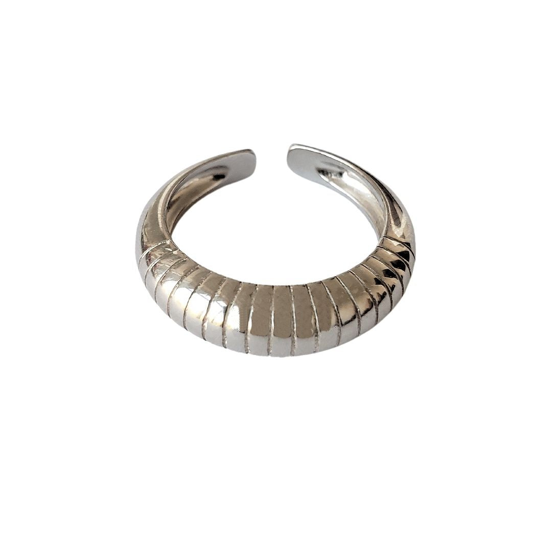 Monaco silver ring