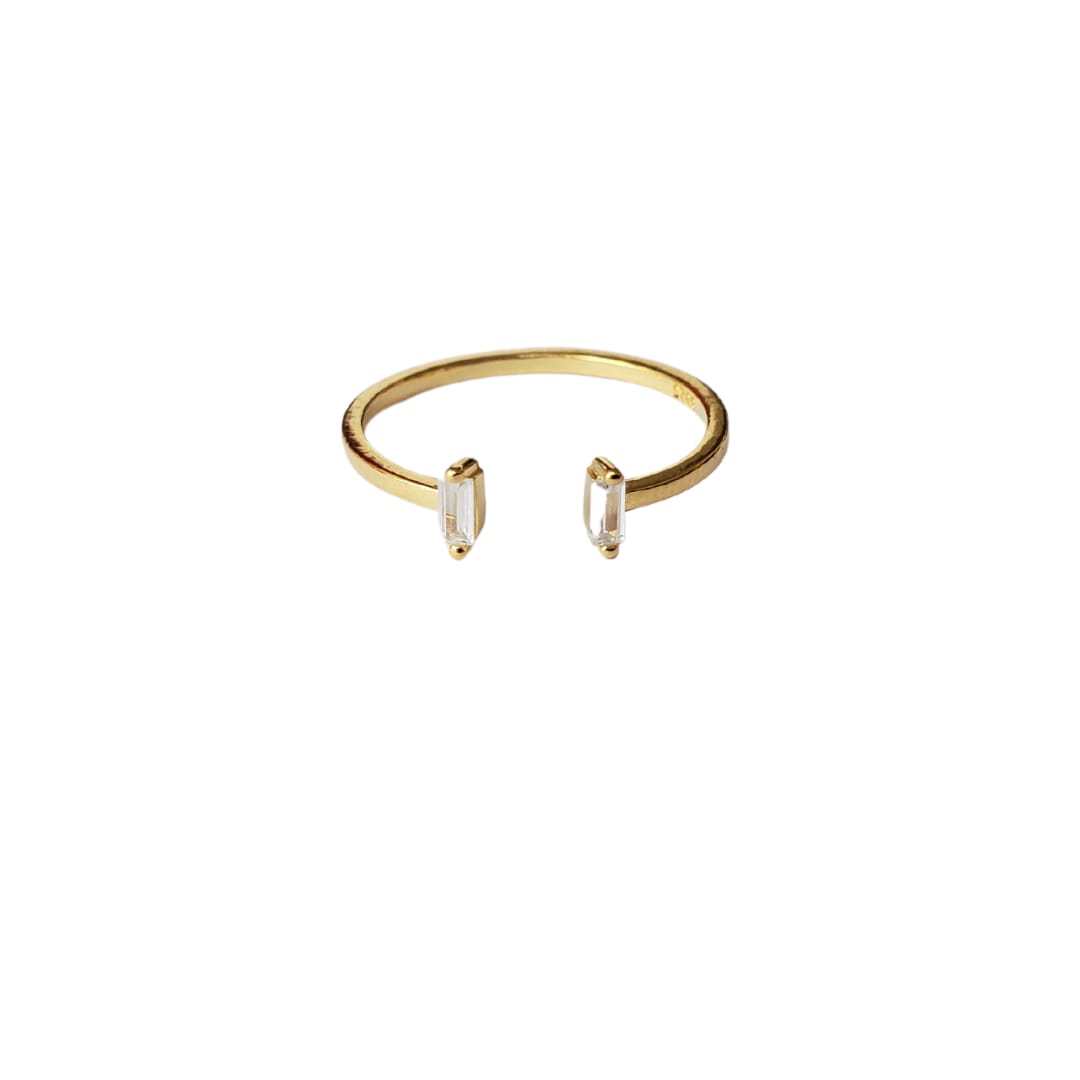Twins Gold Ring