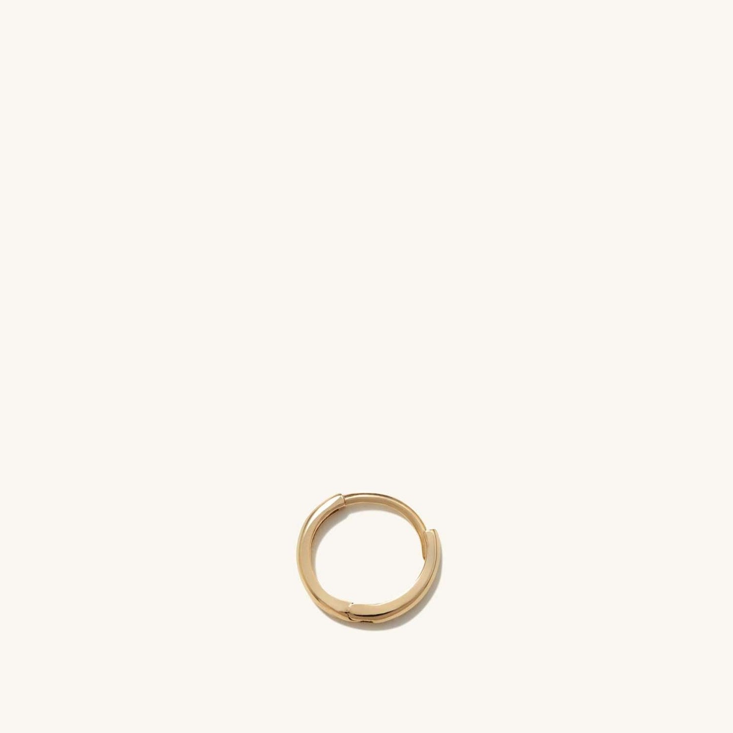 14K gold mini plain ring