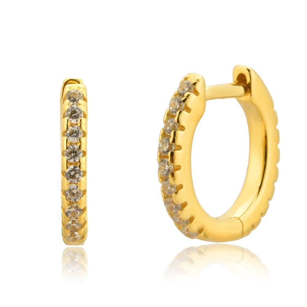 Shine Gold Hoops