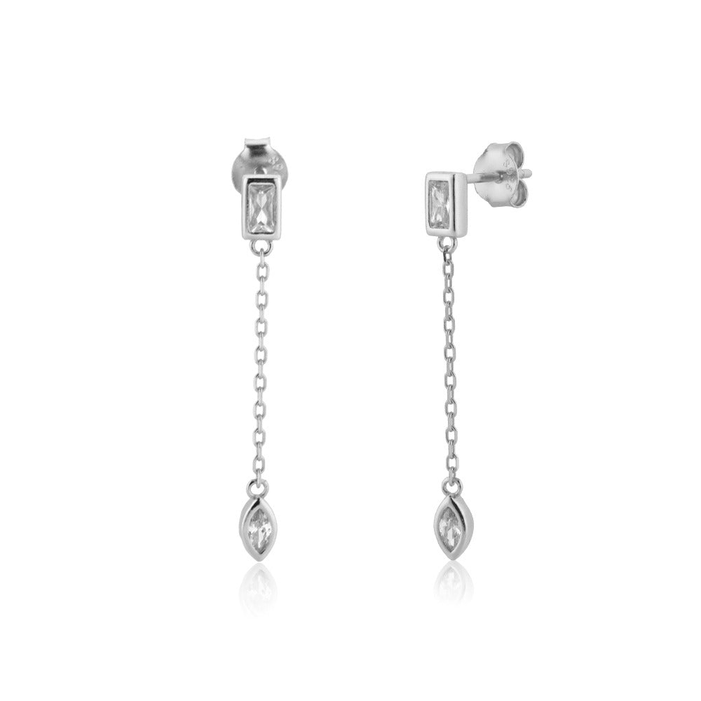 Cala Silver Hoops