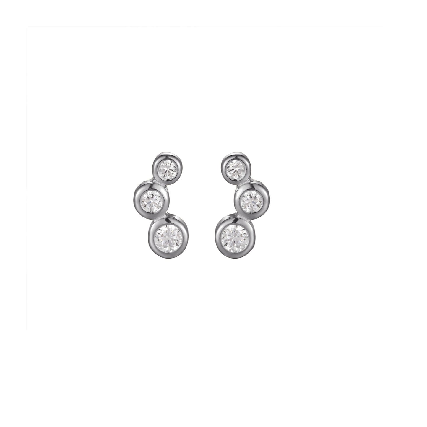 Mia Silver Earrings