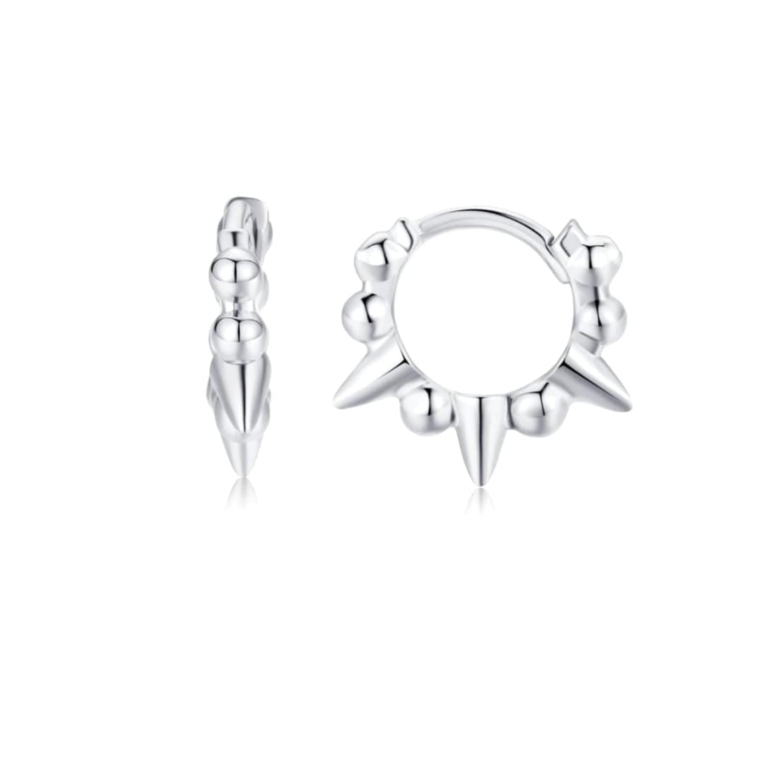 Silver Spikes Hoop Unit