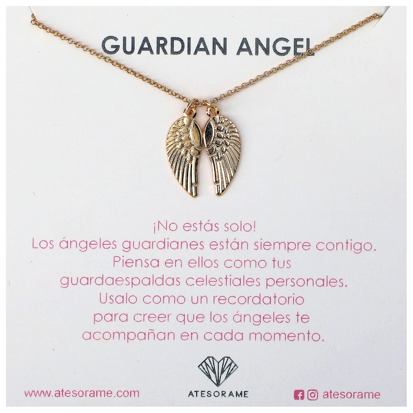 Collar Angel Guardian Goldfilled