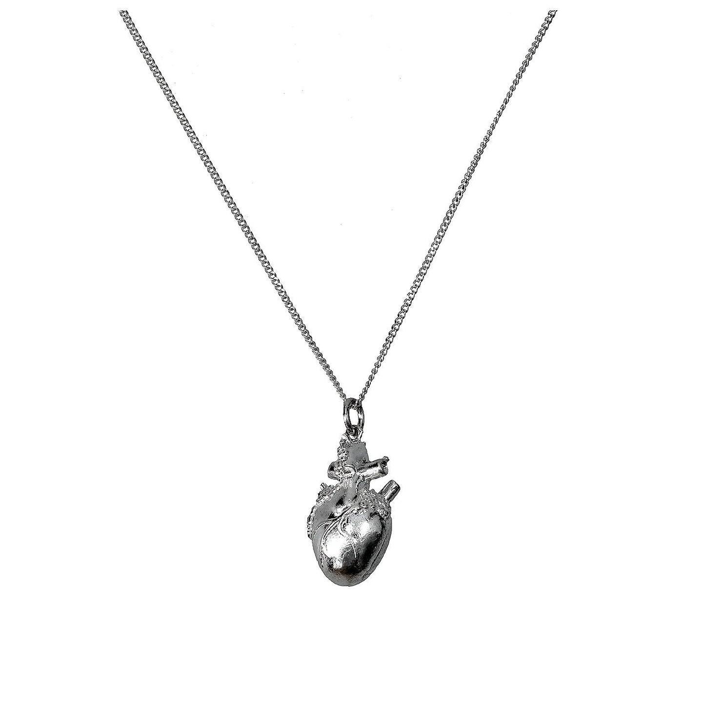 Collar corazón tridimensional