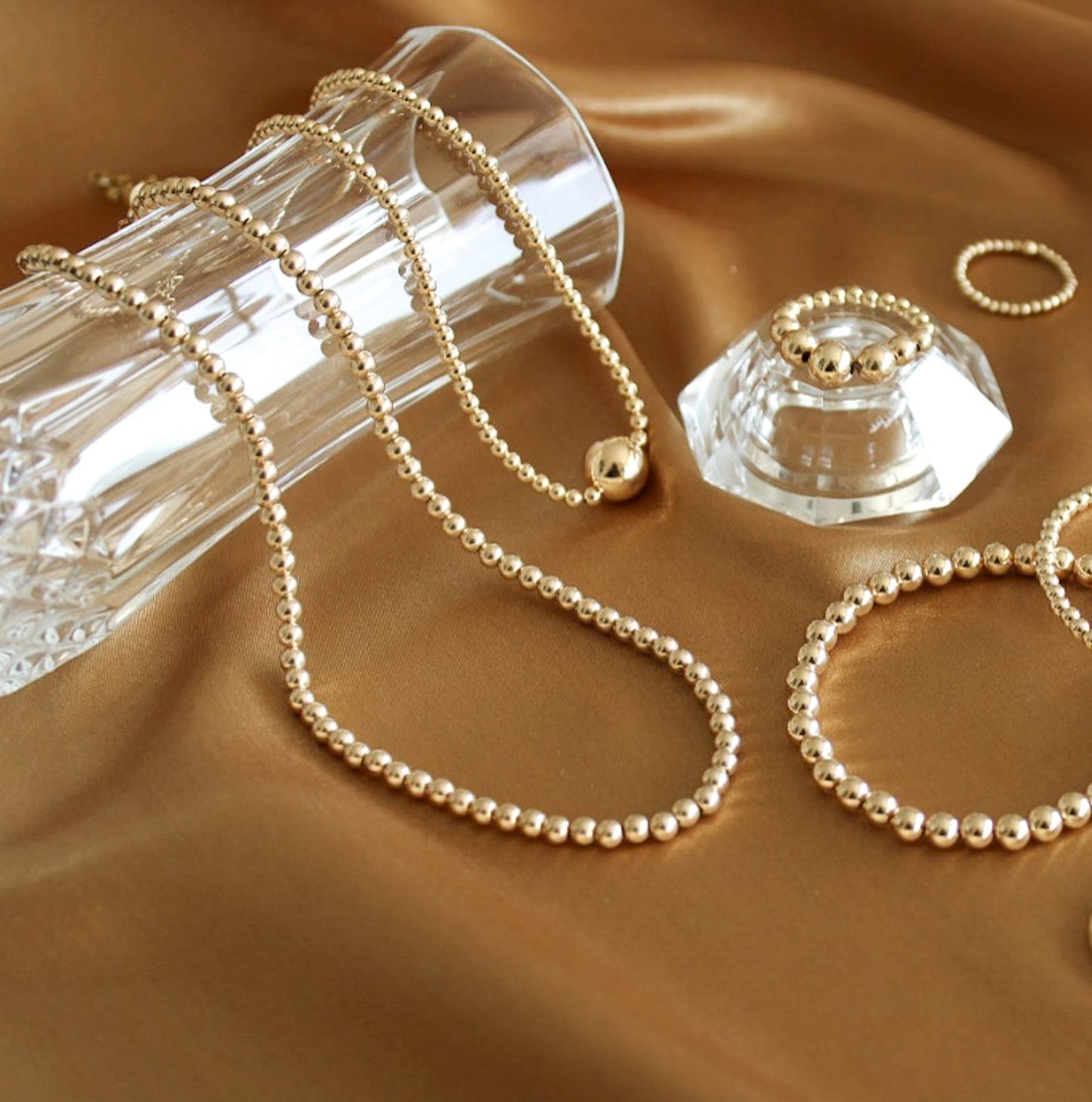 Collar Domo oro 14K