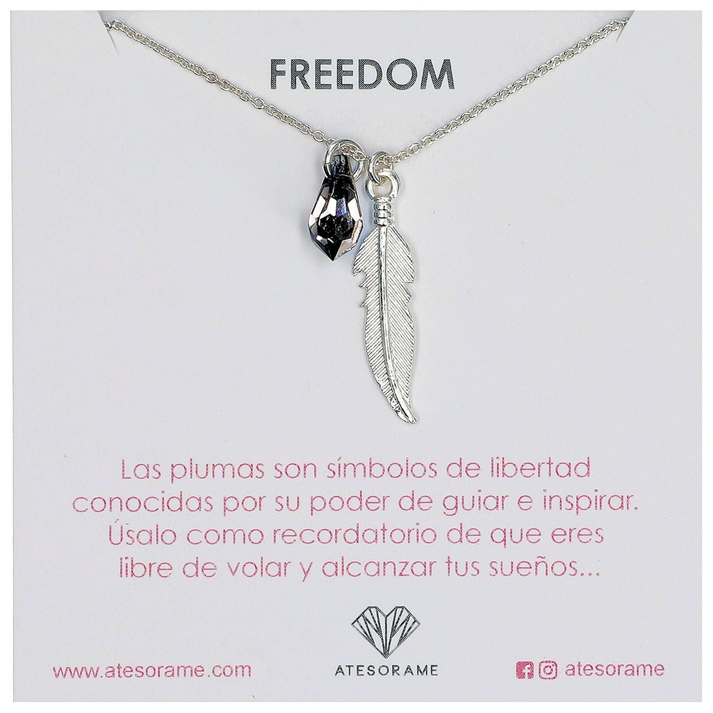 Freedom Necklace Silver