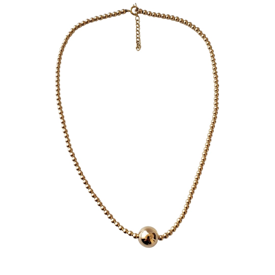 Collar Domo oro 14K