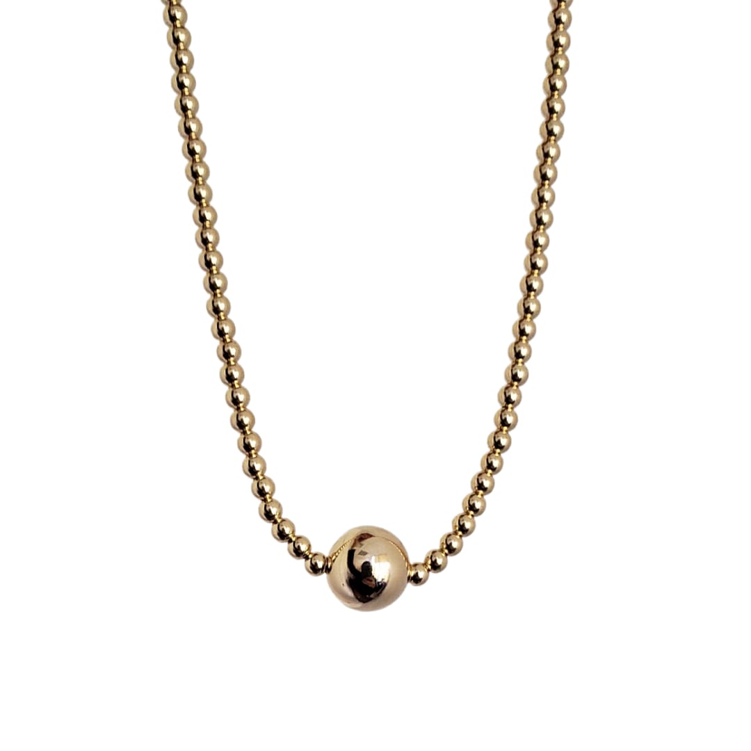 Collar Domo oro 14K