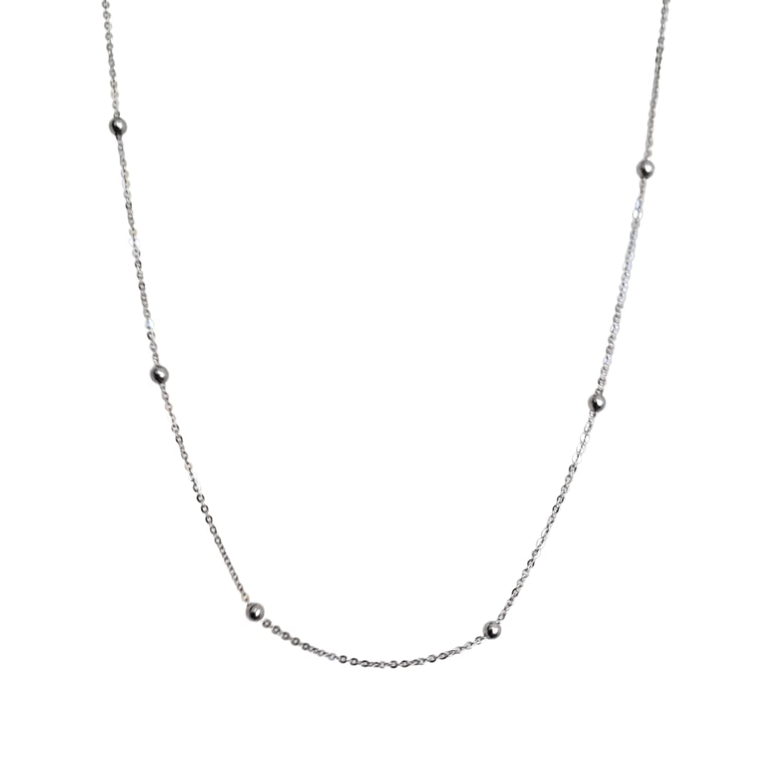 Collar Melissa Oro Blanco 18K