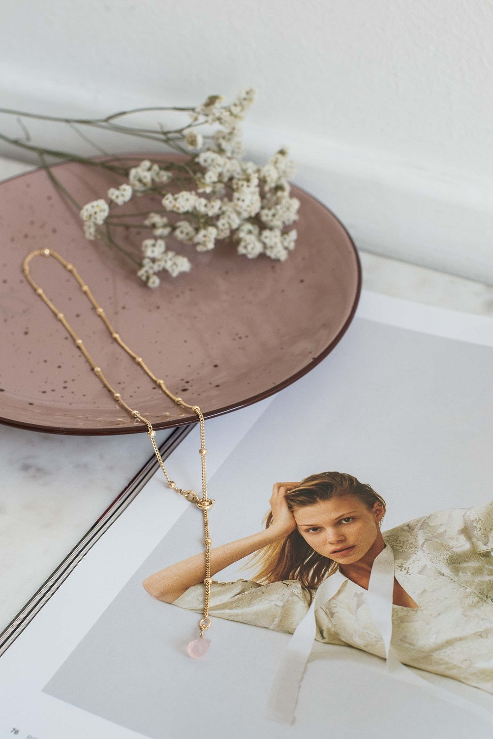 Cascade Melissa Quartz Rose Gold