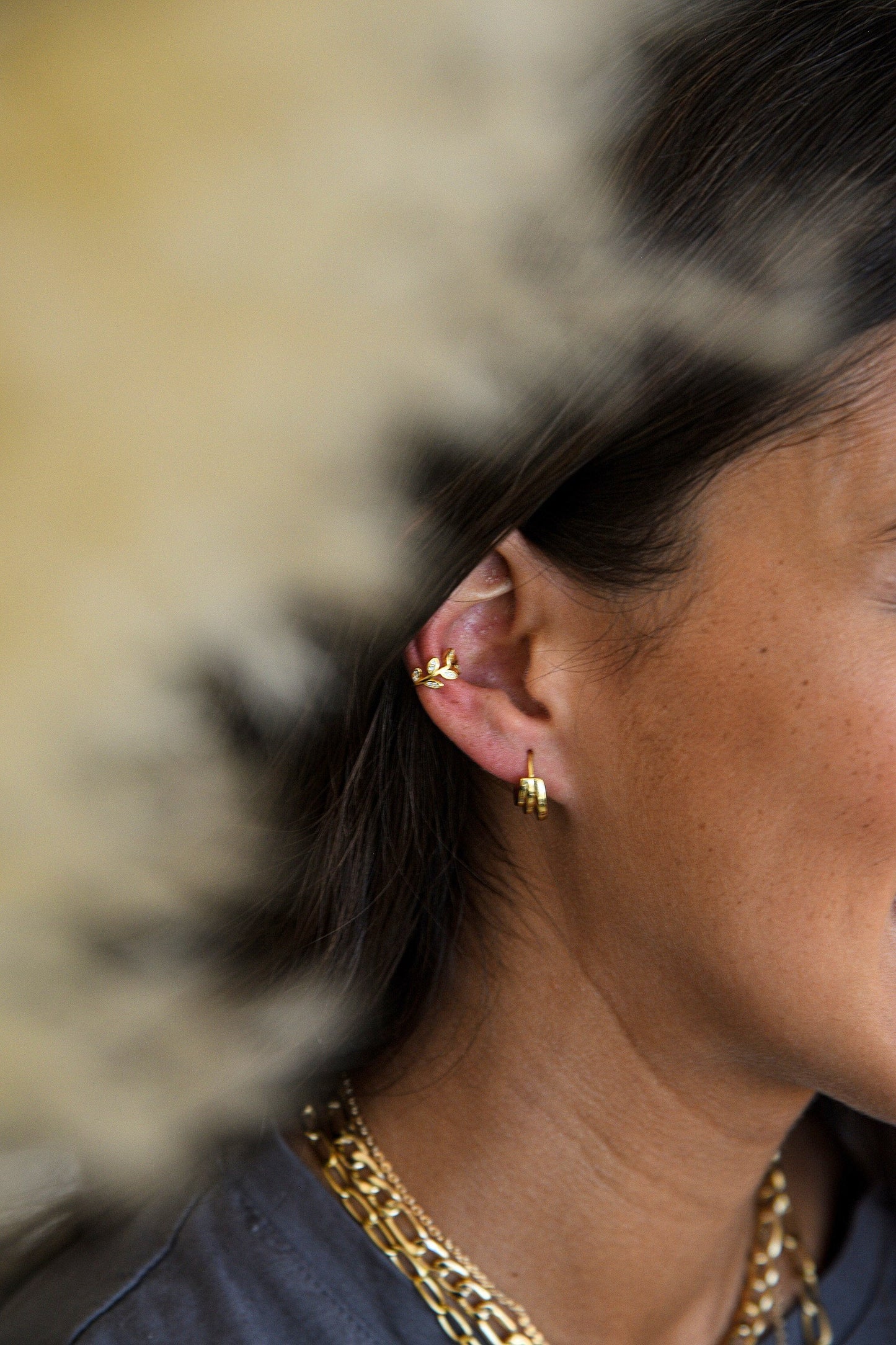 Girl Boss Gold Hoops