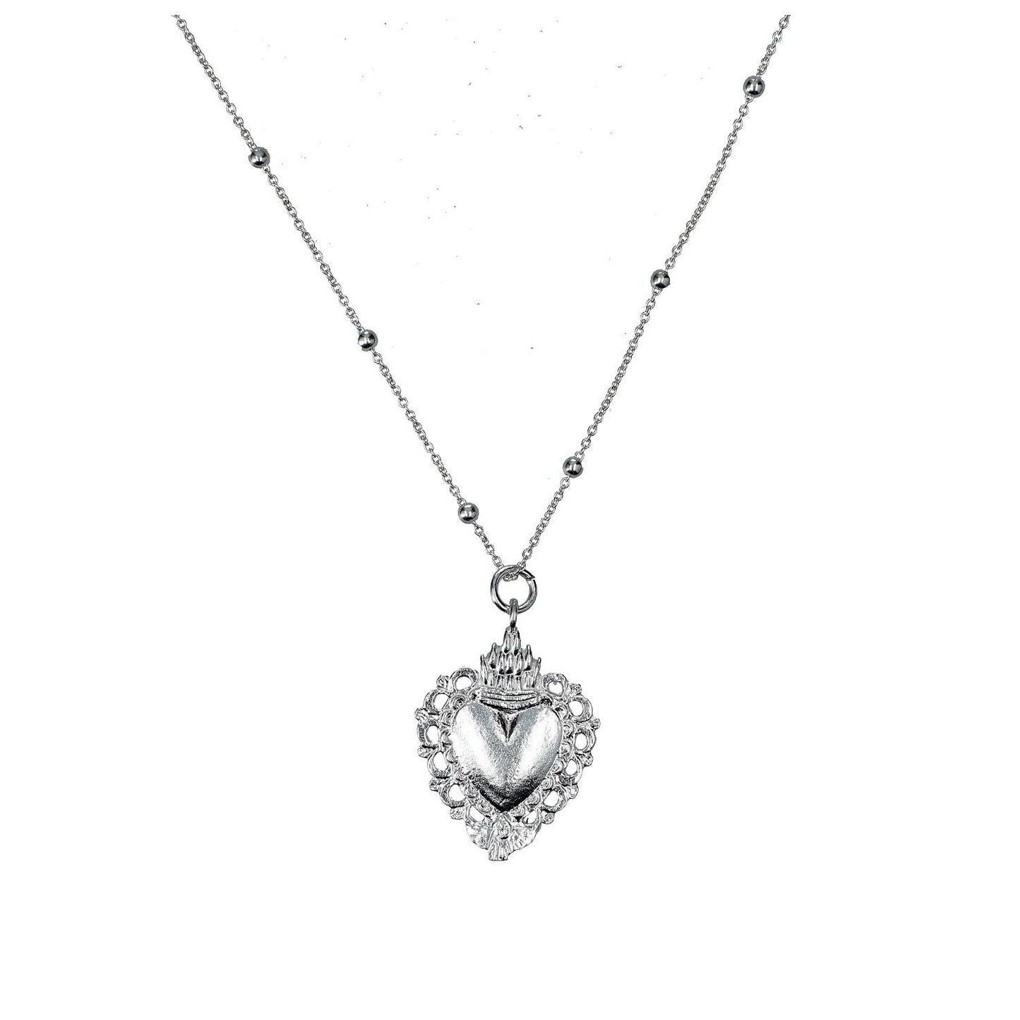sacred heart detente necklace