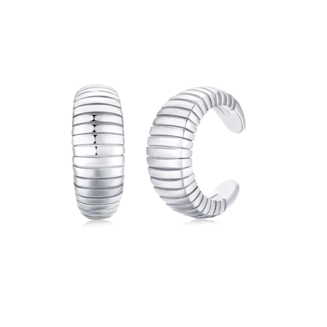 Earcuff Snake Silver