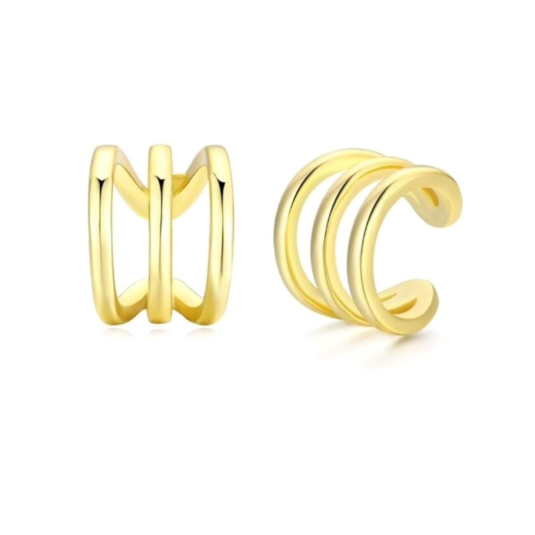 Earcuff Tridente Gold