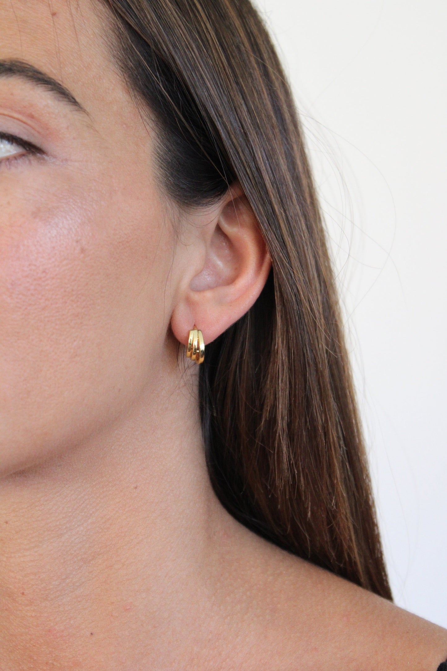 Girl Boss Gold Hoops
