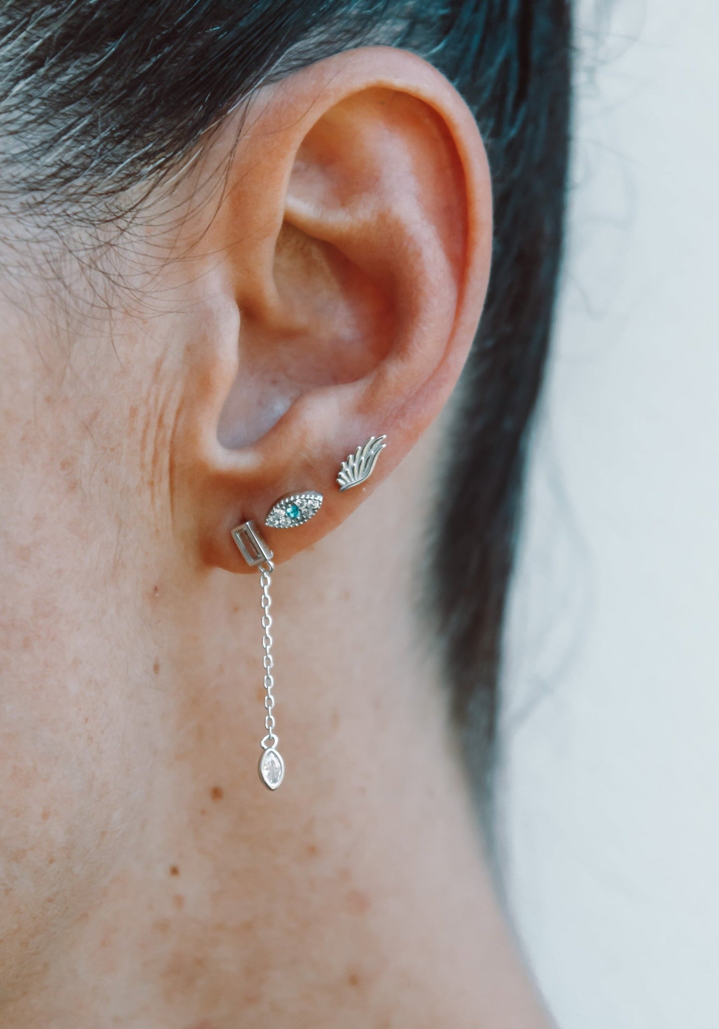 Cala Silver Hoops