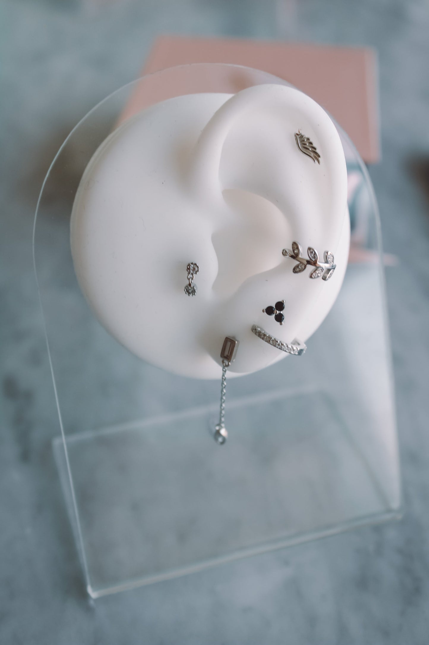 Shine Silver Hoops