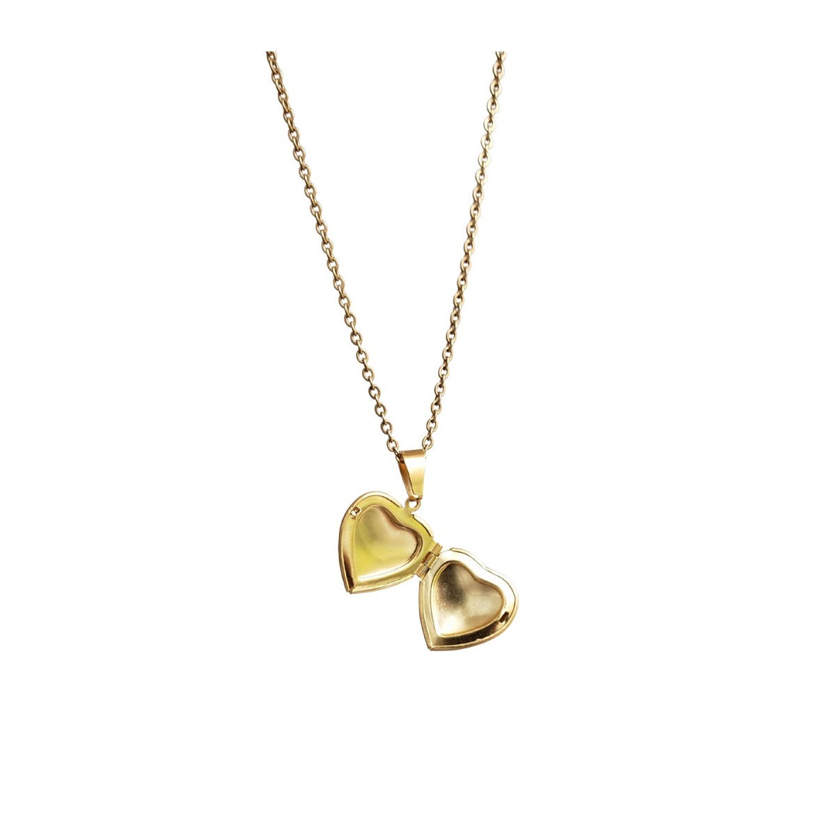 heart gold locket