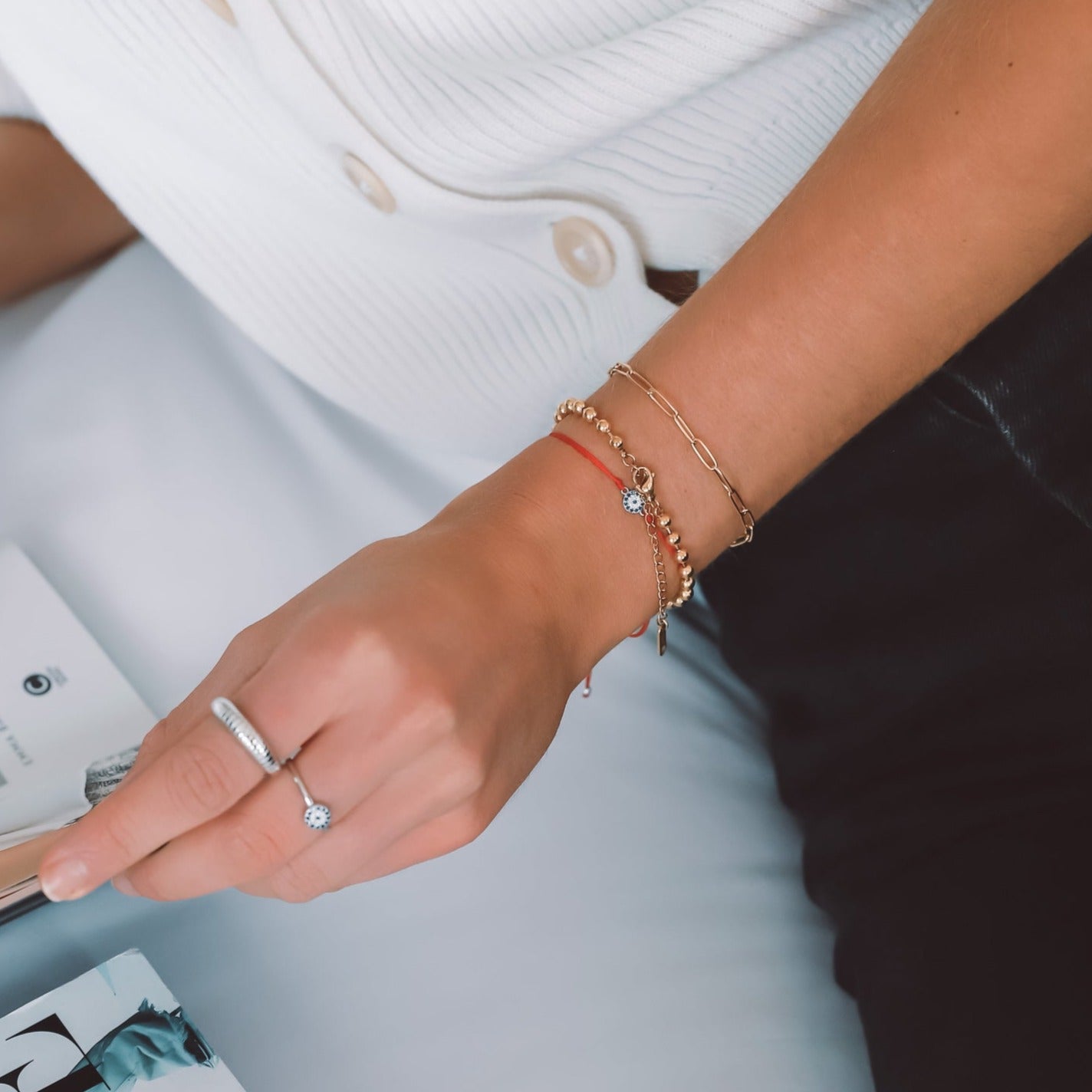 Gold Chain Bracelet