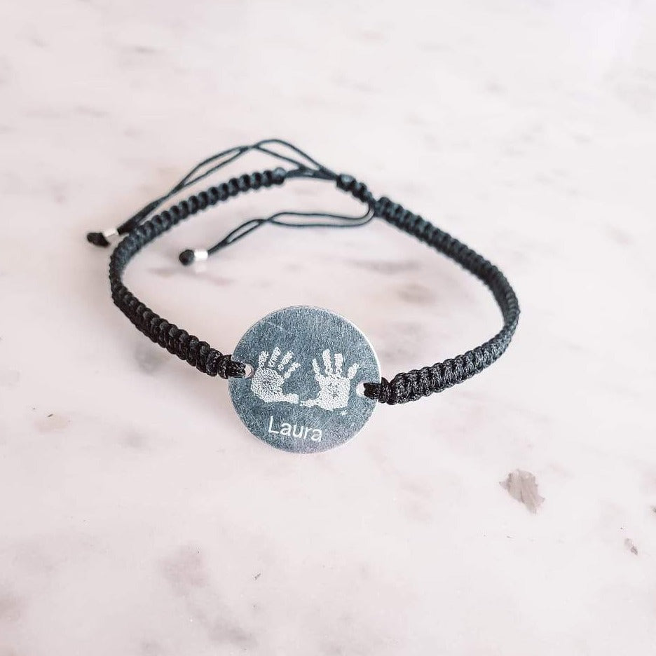Black Woven Bracelet