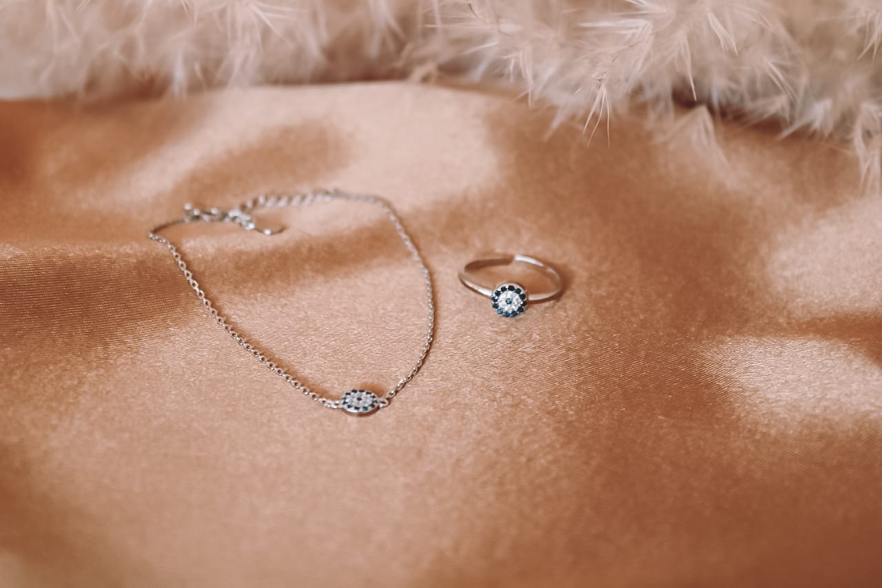 Turkish Eye Silver Bracelet