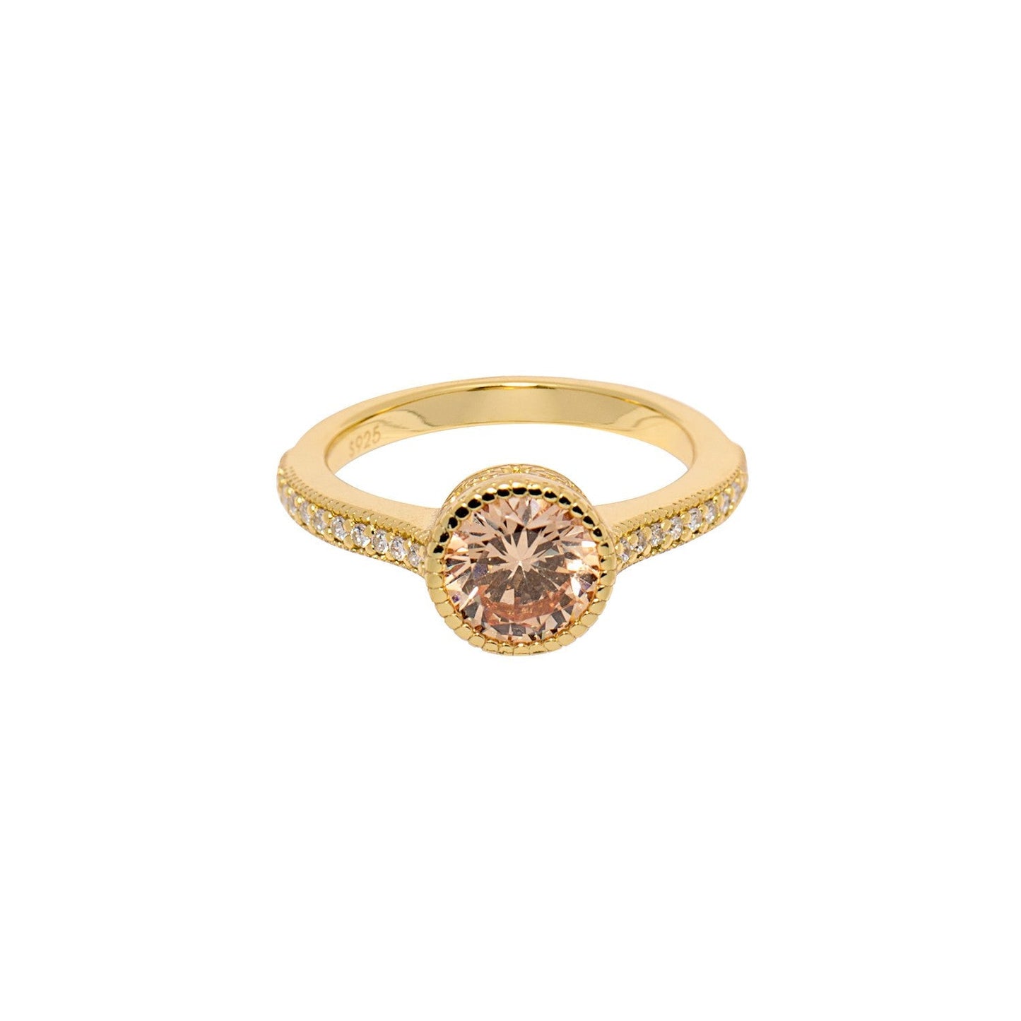 Amber ring
