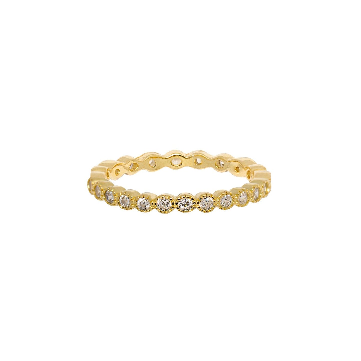Infinity Karma Gold Ring