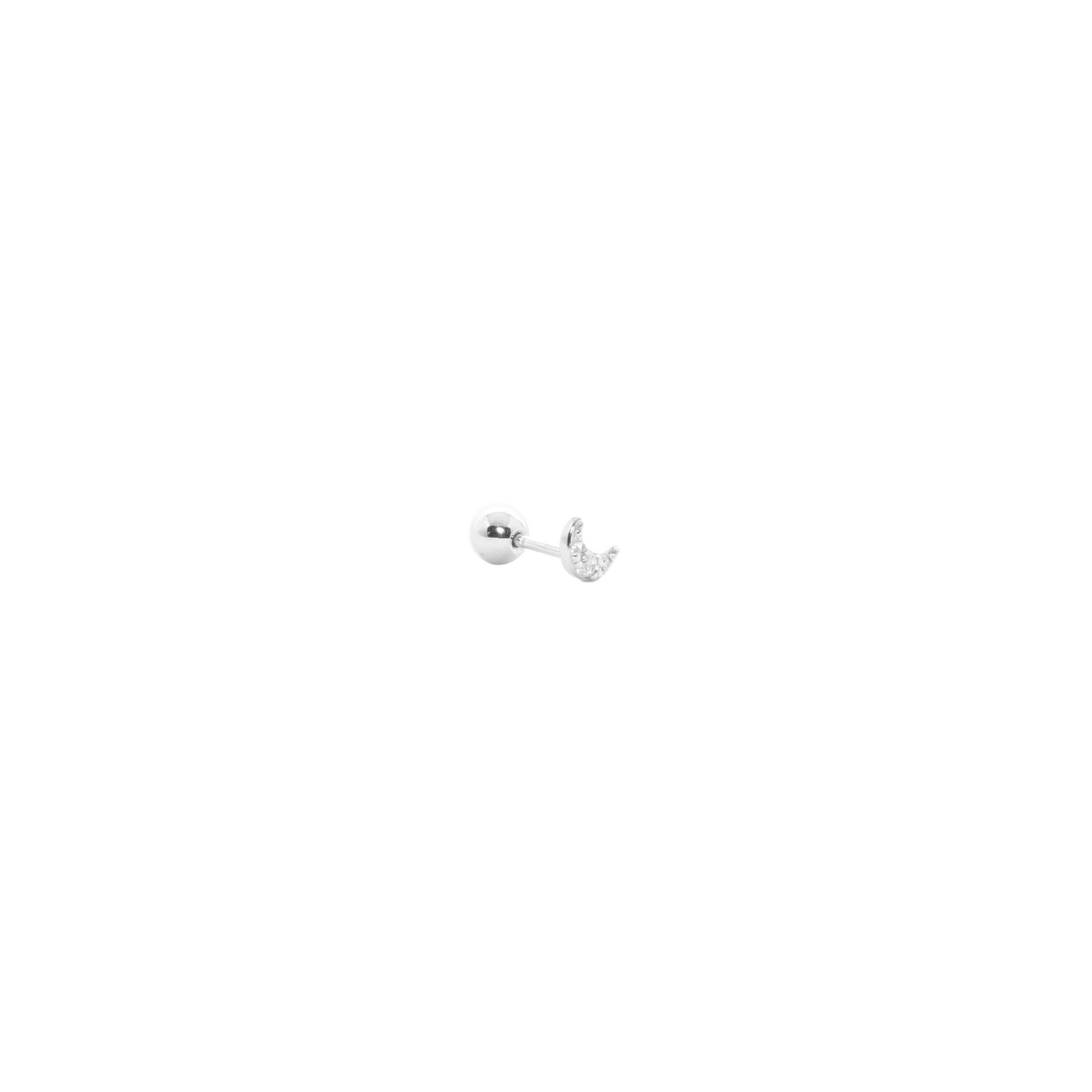 Moon Silver Piercing