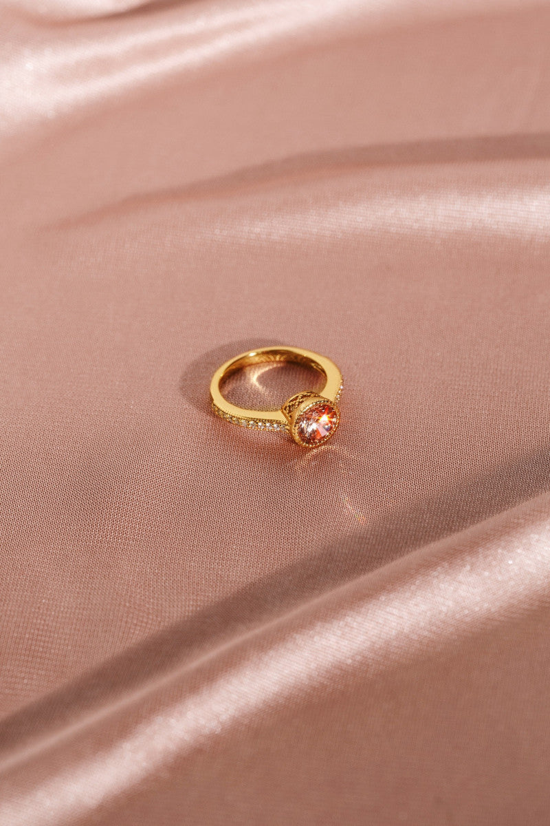 Amber ring