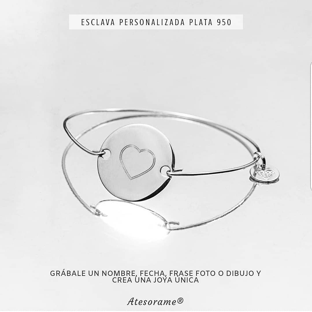 Esclava Medalla Plata