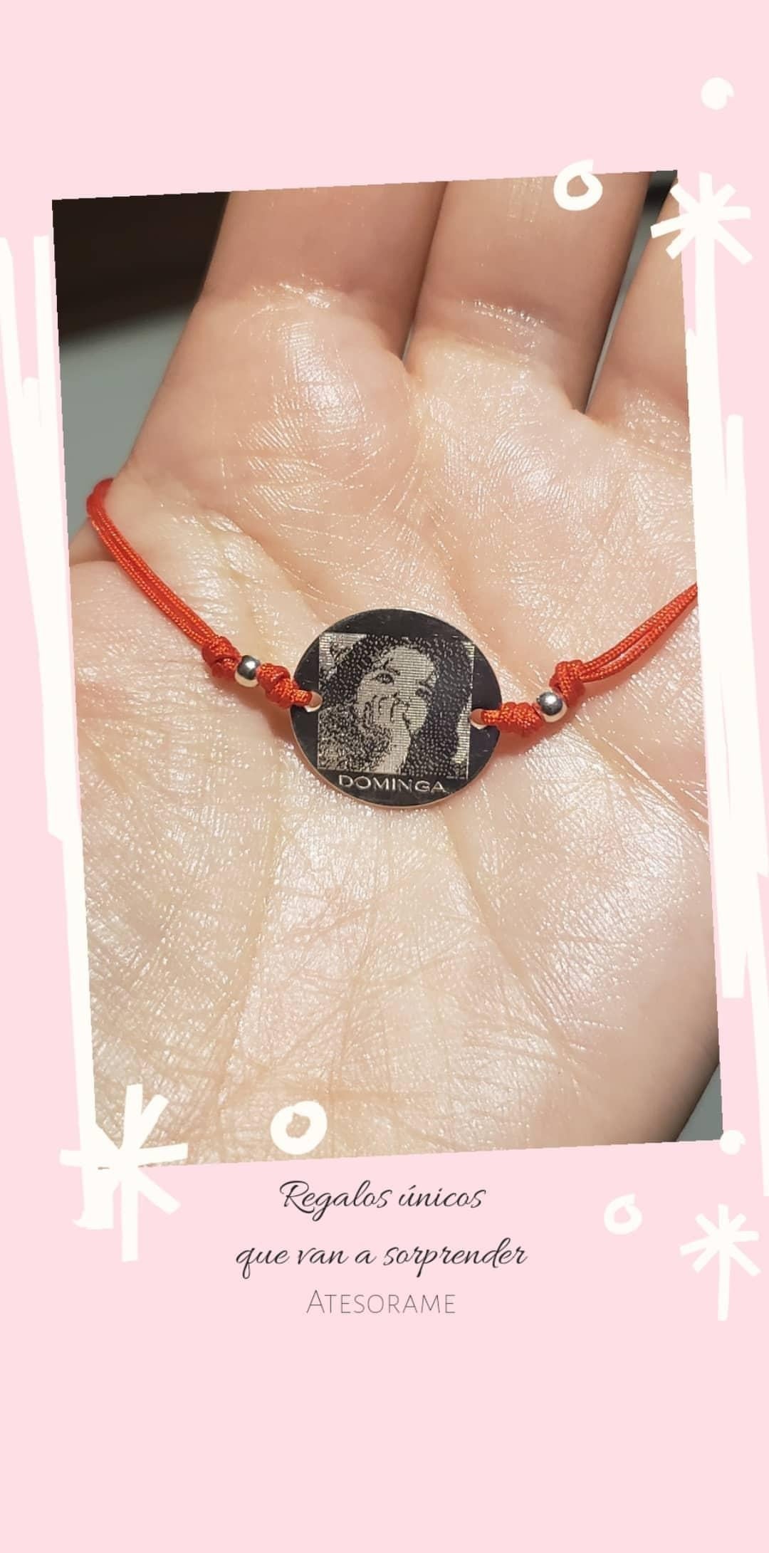18mm Medal Thread Bracelet