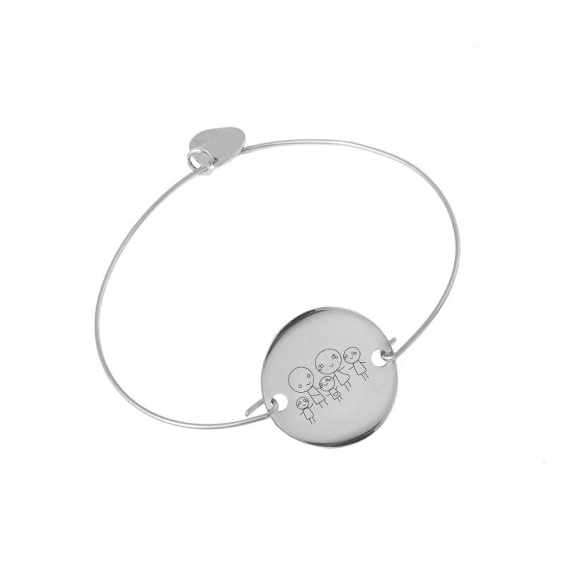 Esclava Medalla Plata