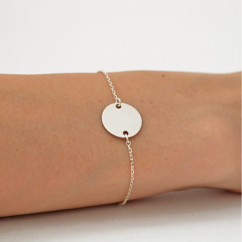 Engraved Medal Bracelet 18mm