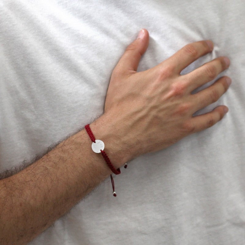 Red Woven Bracelet