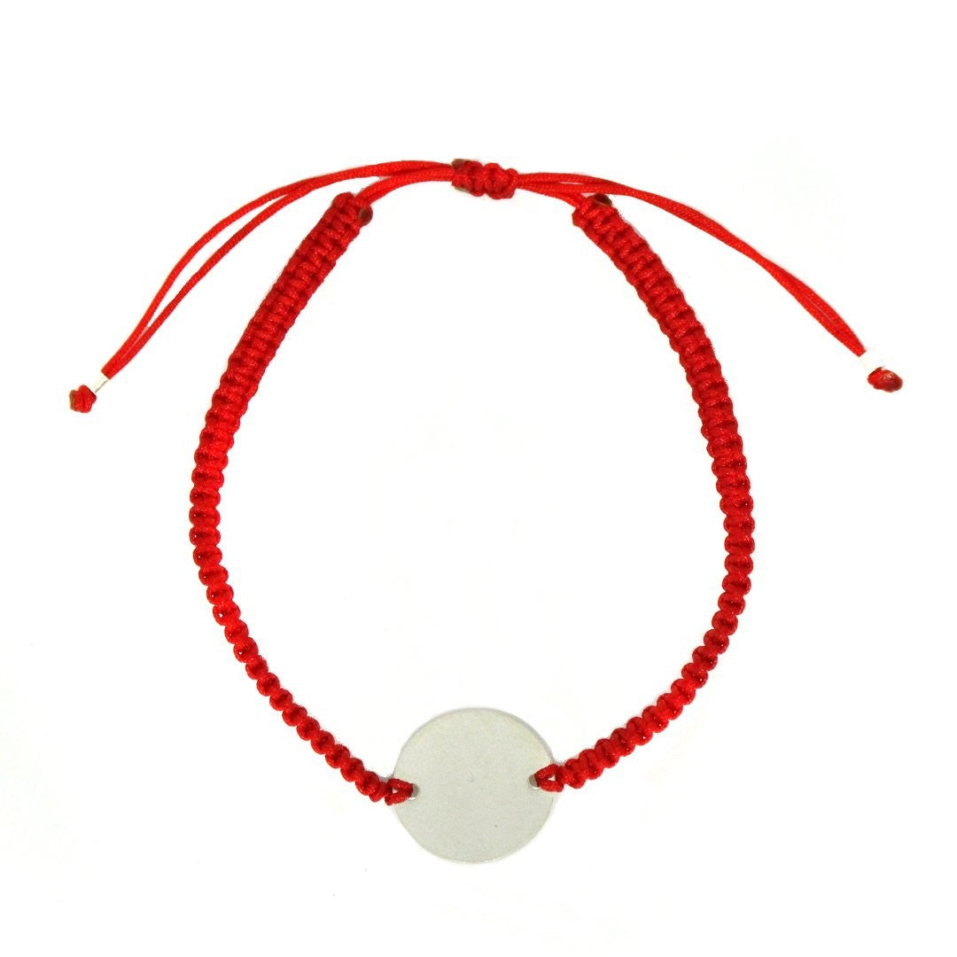 Red Woven Bracelet