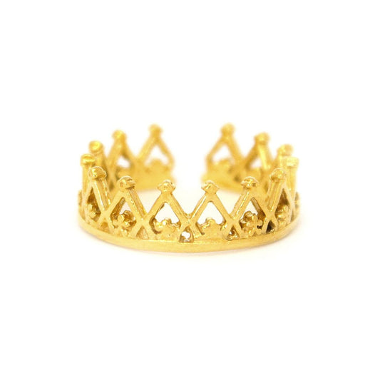 Crown Princess Gold Ring 