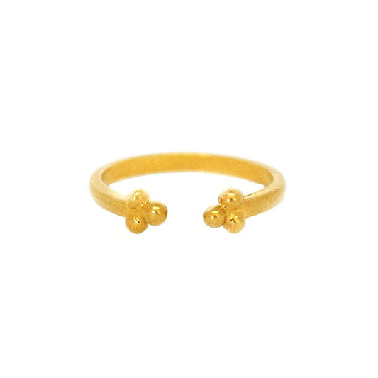 Middie Gold Slave Ring