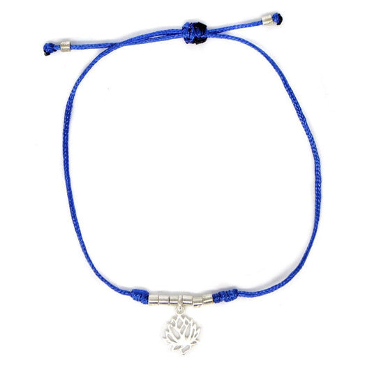 Lotus Flower Thread Bracelet 