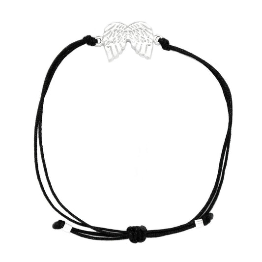 Black Twins Silk Thread Bracelet 