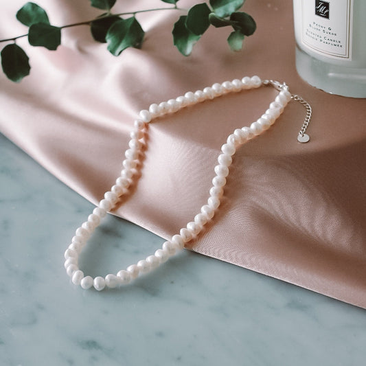 Pearl Lady Di Choker
