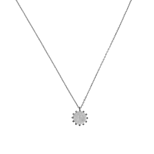 Sun Silver Necklace