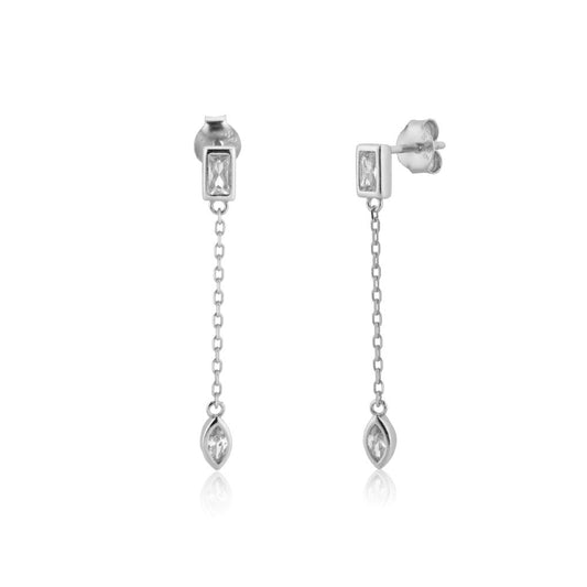 Cala Silver Hoops