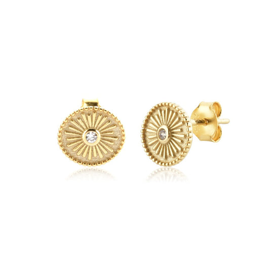 Karma Gold Hoops 
