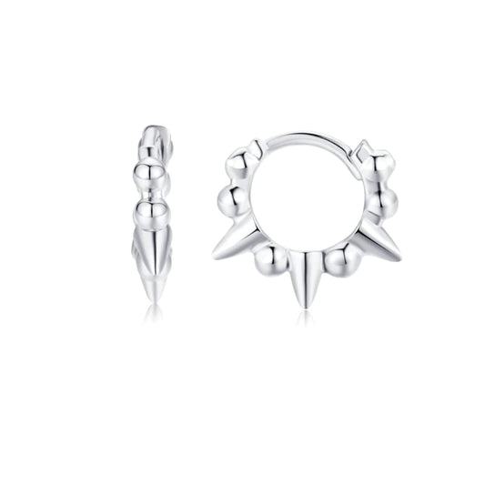 Silver Spikes Hoop Unit