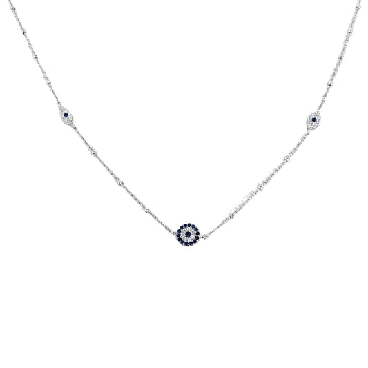 Silver Protection Choker