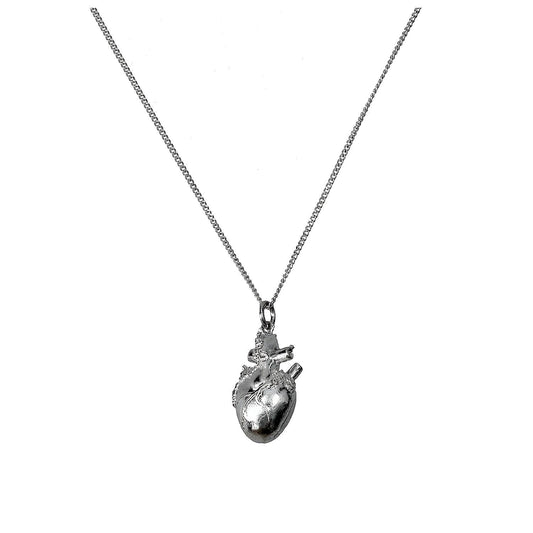 Collar corazón tridimensional