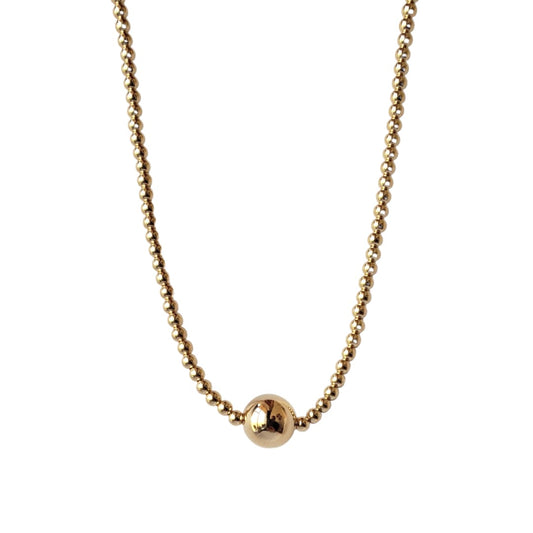 Collar Domo oro 14K